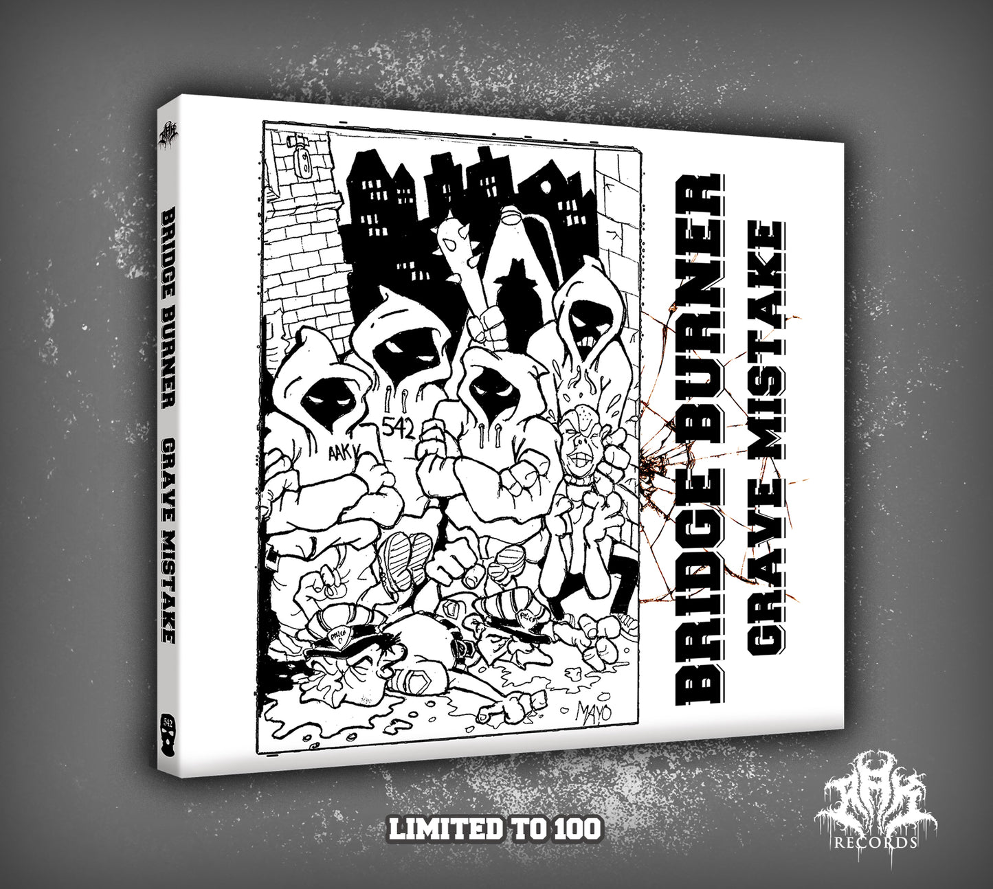 BRIDGE BURNER - "GRAVE MISTAKE" CD-EP