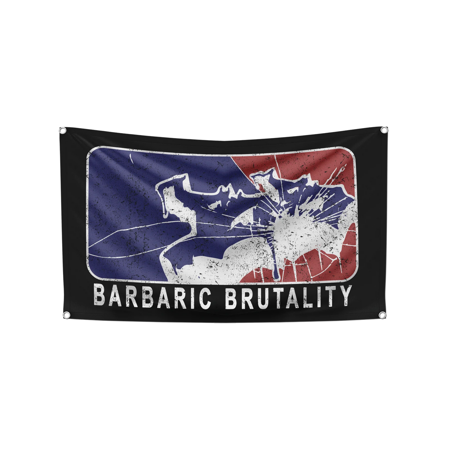 BARBARIC BRUTALITY RECORDS FLAG (US-IMPORT)