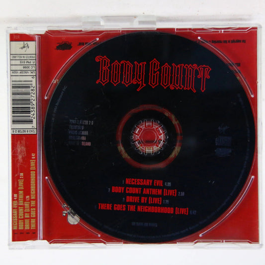 BODY COUNT - 'NECESSARY EVIL' MAXI SINGLE CD