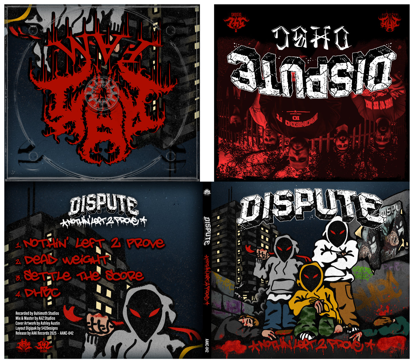 DISPUTE - "NOTHIN' LEFT 2 PROVE" CD-EP