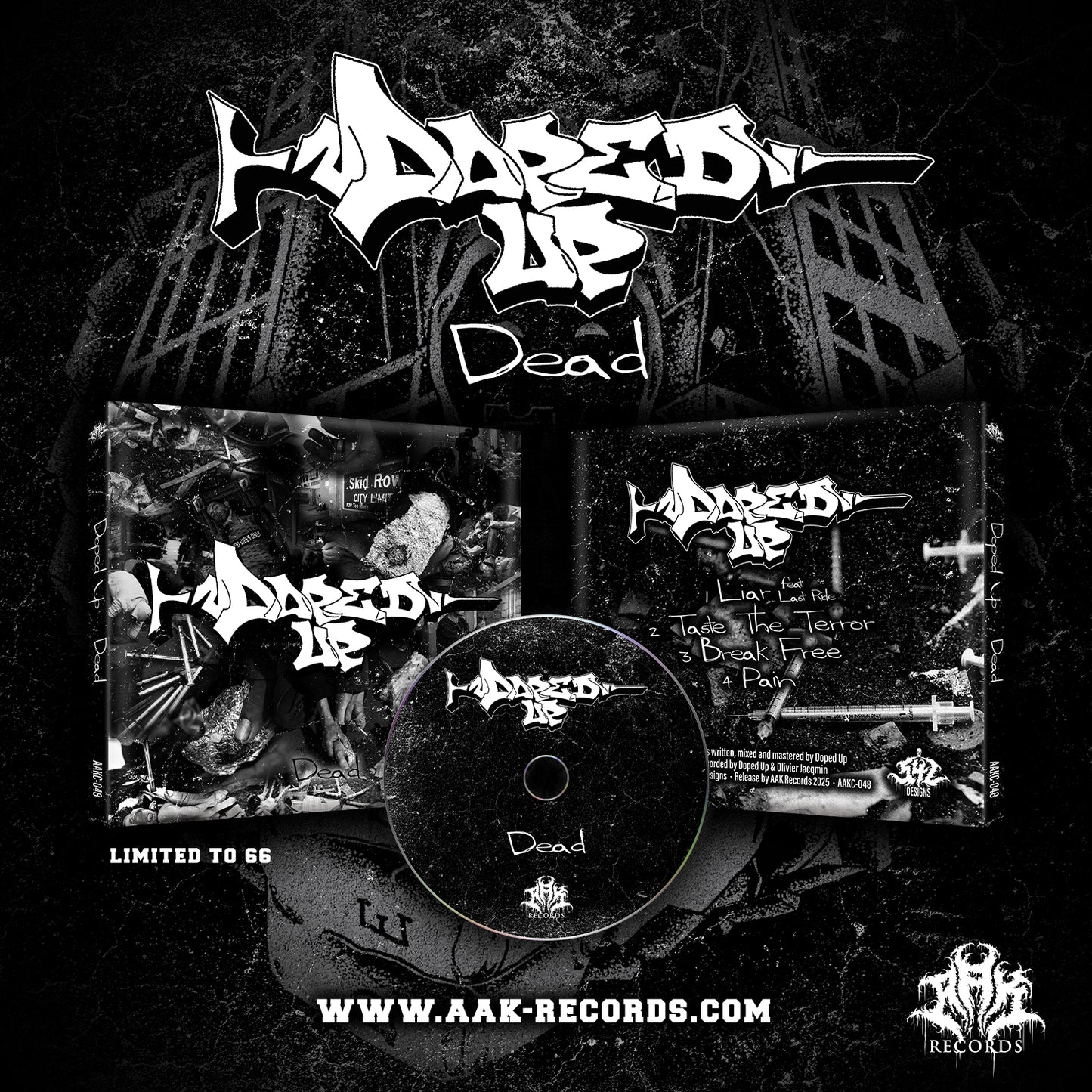 DOPED UP - "DEAD" CD-EP