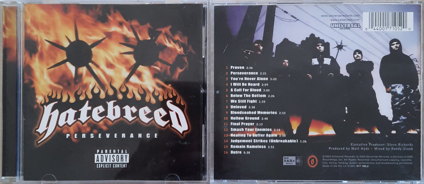 HATEBREED - "PERSEVERANCE" CD