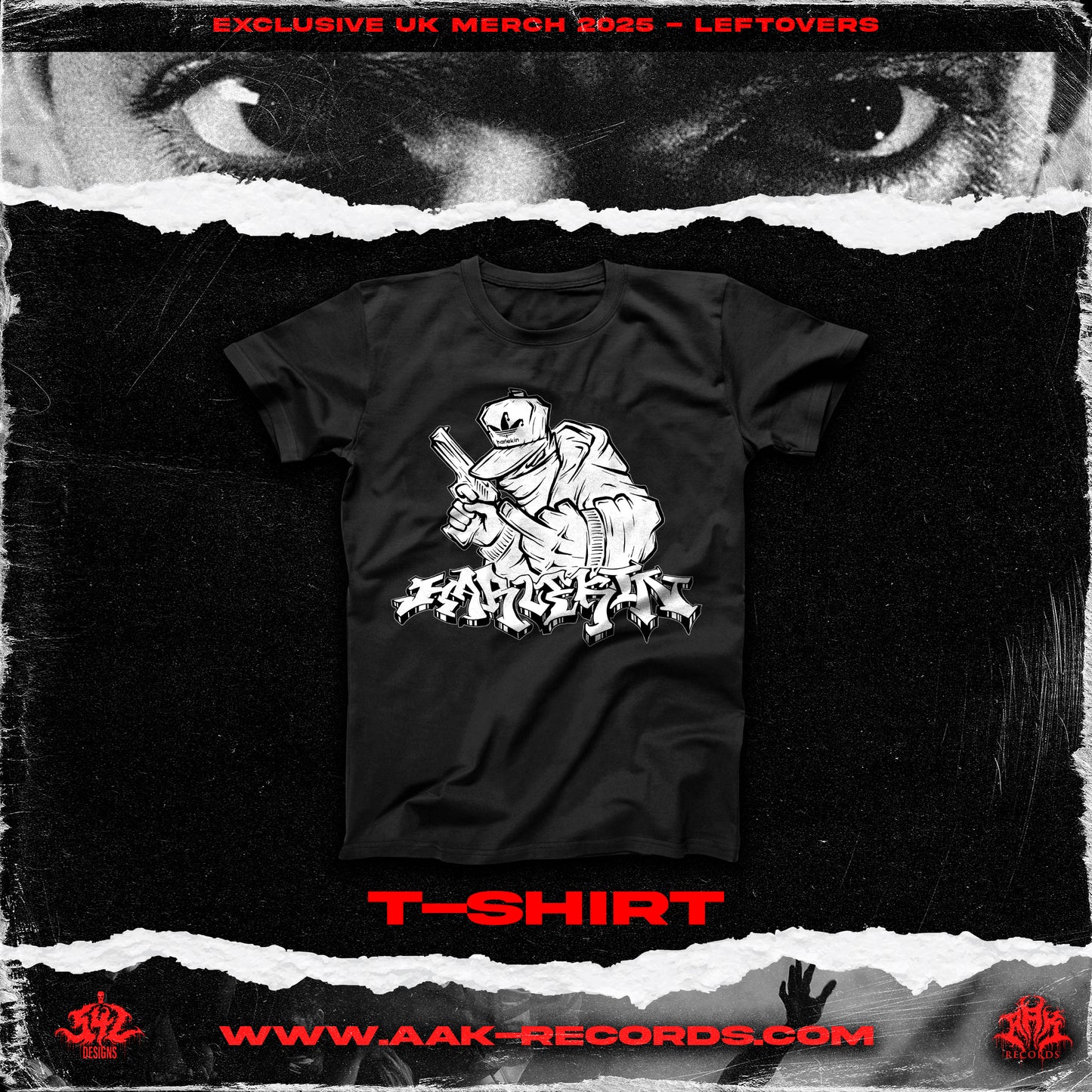 HARLEKIN 'GRAFF' SHIRT BLACK