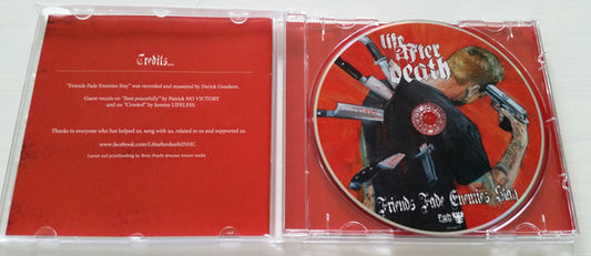 LIFE AFTER DEATH - "FRIENDS FADE ENEMIES STAY" CD-EP