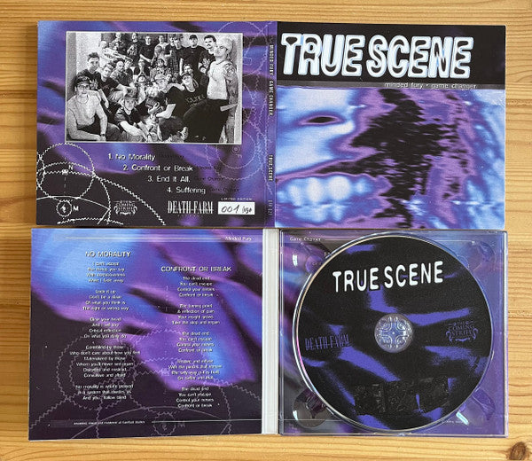 MINDED FURY / GAME CHANGER - "TRUE SCENE" SPLIT CD