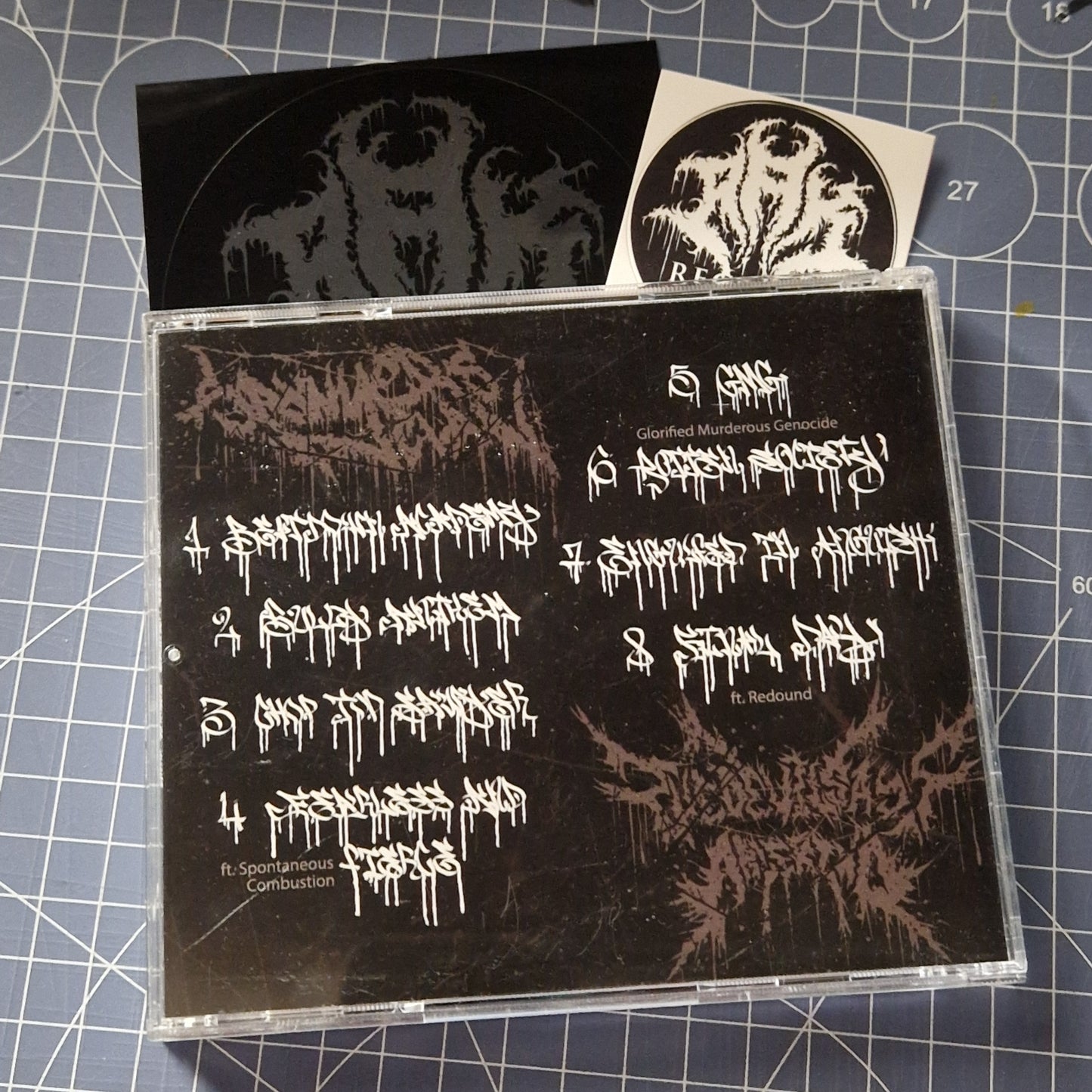 SAWYER'S CLAN / THE DEVIL SAYS ARLEKINO - "VARNA SLAMMING BRUTALITY" SPLIT CD