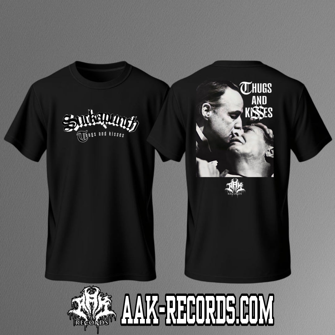 SUCKAPUNCH "(T)HUGS AND KI$$ES" SHIRT