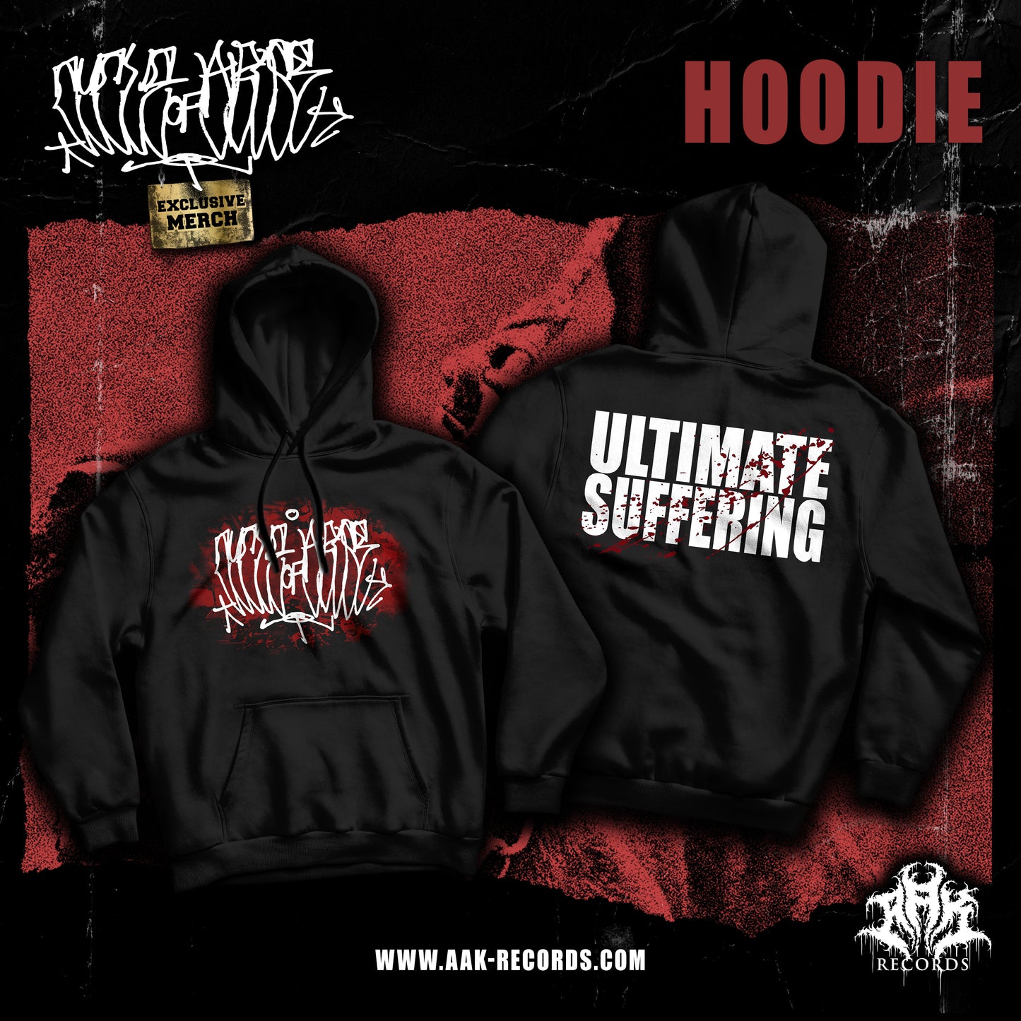 CYCLE OF ABUSE "ULTIMATE SUFFERING" HOODIE