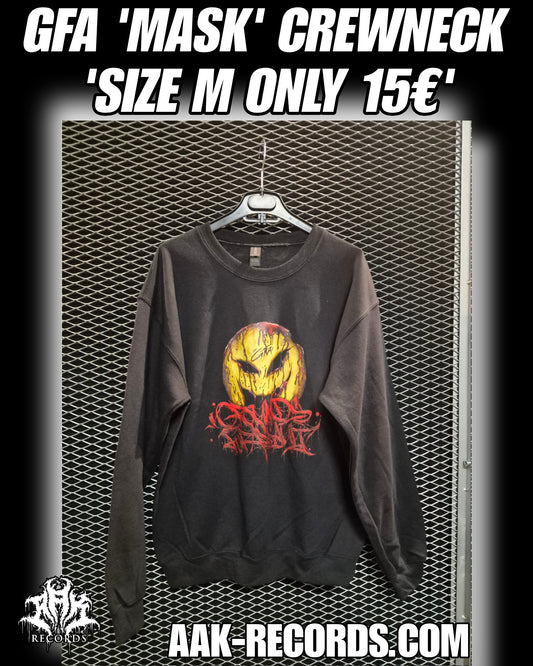 GROUNDS FOR ASSAULT 'GFA MASK' CREWNECK (ONLY SIZE M)