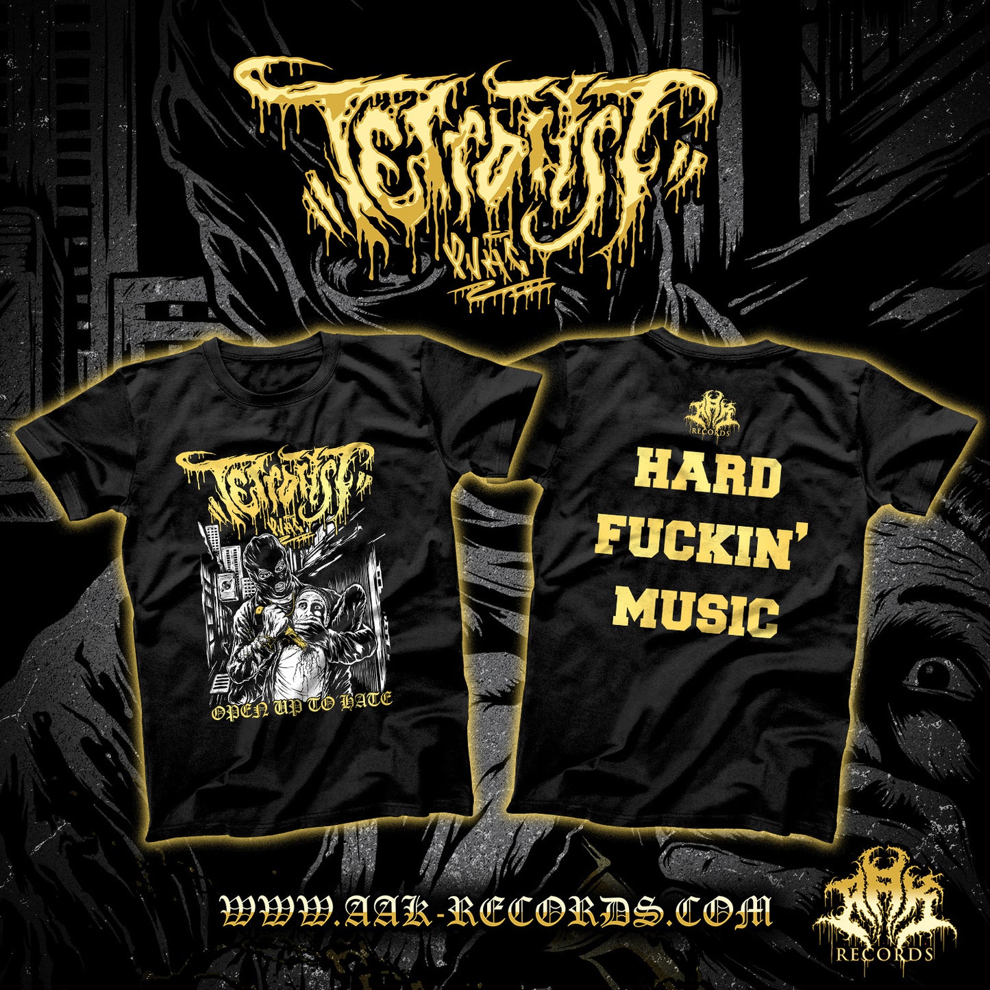 TERRORIST "GOLD GANG$TER" SHIRT