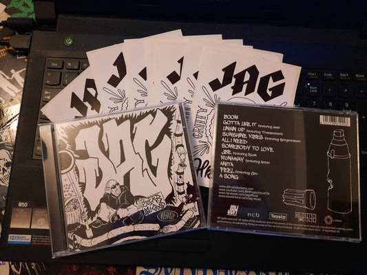 JAG - SO FAR NO GOOD CD [HELSINKI HIP HOP]