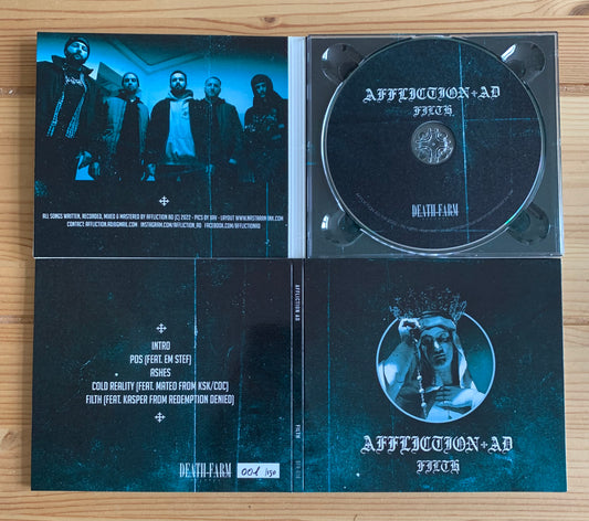 AFFLICTION AD - "FILTH" CD-EP