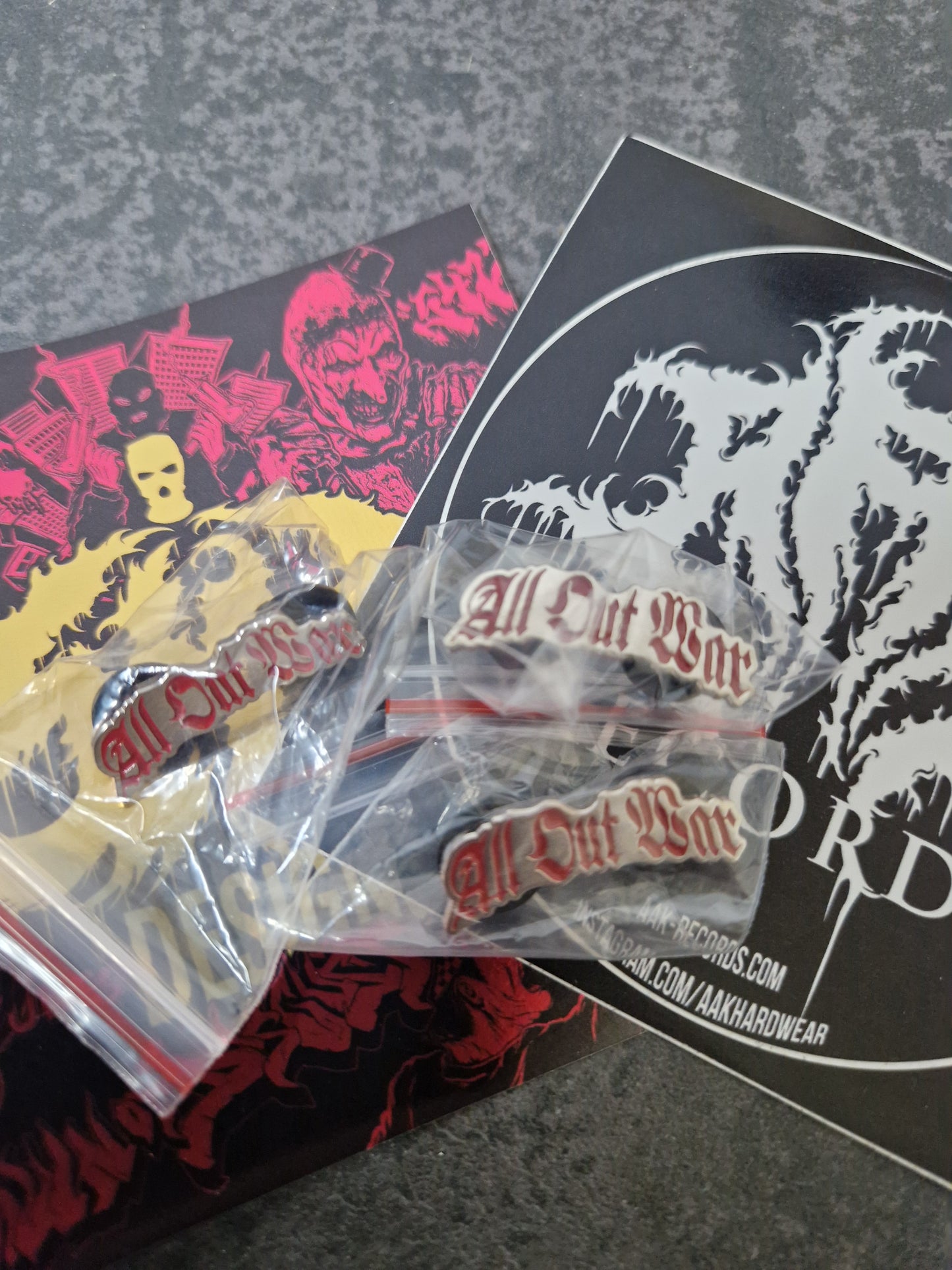 ENAMEL PINS - DIFFERENT BANDS & DESIGNS