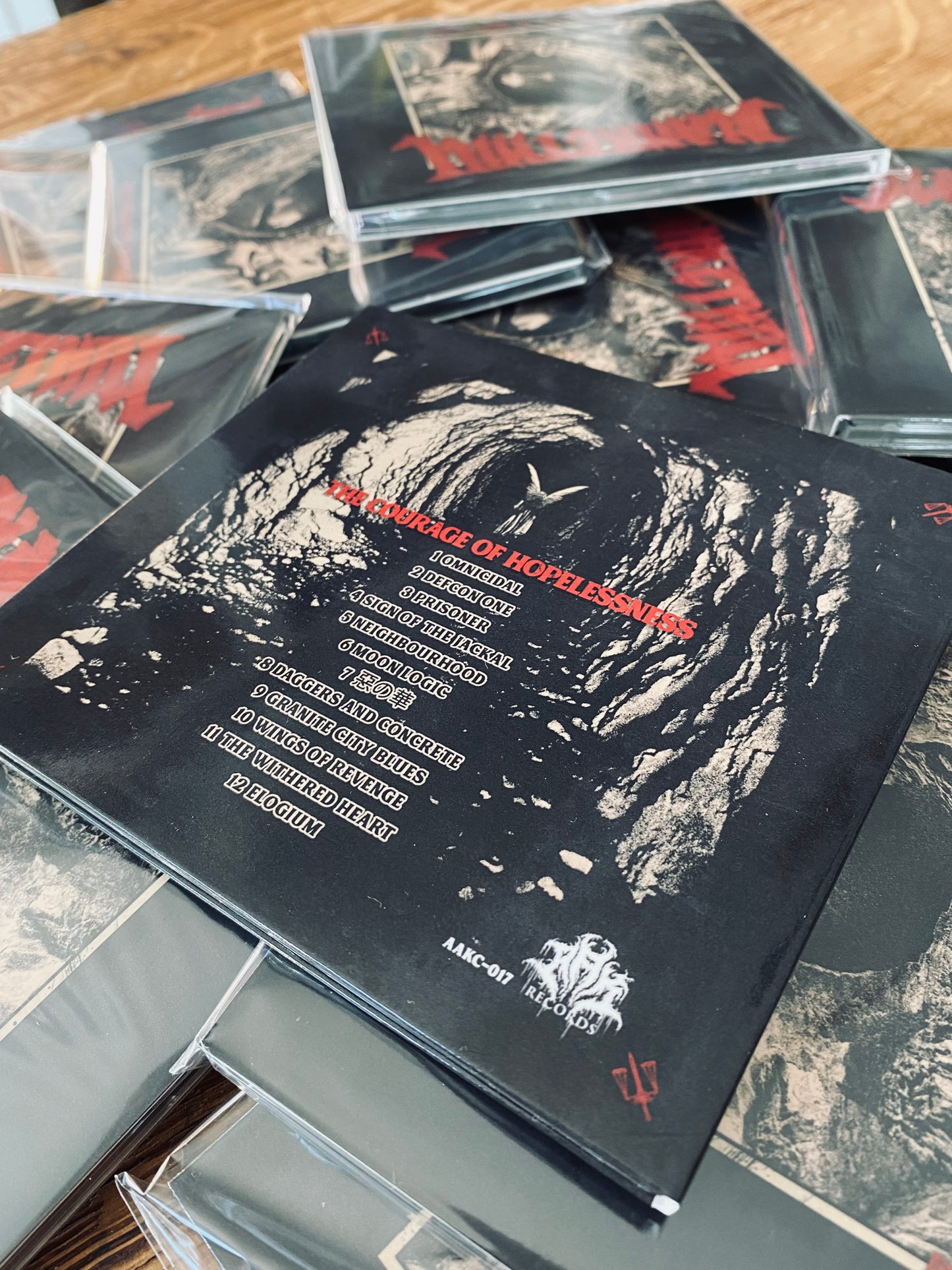 BLANKET HILL - "THE COURAGE OF HOPLESSNESS" CD