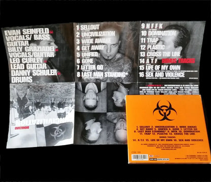 BIOHAZARD - 'UNCIVILIZATION' LIMITED DIGIPAK CD