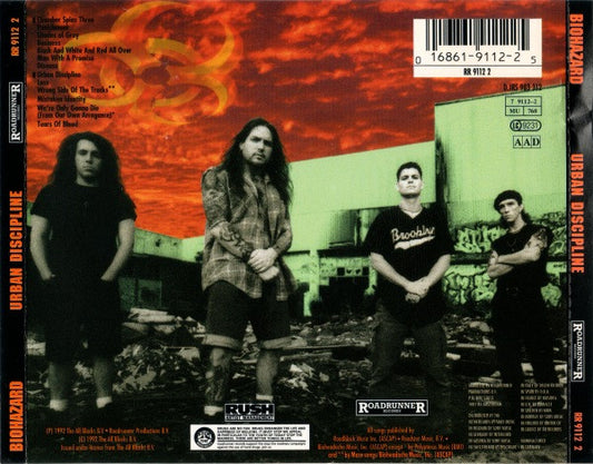 BIOHAZARD - 'URBAN DISCIPLINE' CD