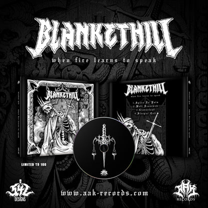 BLANKET HILL - "WHEN FIRE LEARNS TO SPEAK" CD-EP