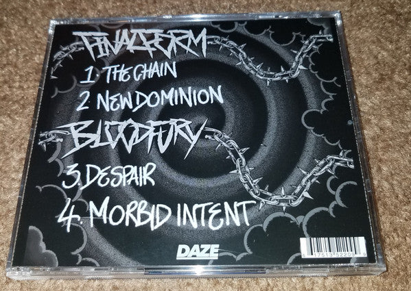 FINAL FORM / BLOODFURY - "SPLIT 2023" CD-EP