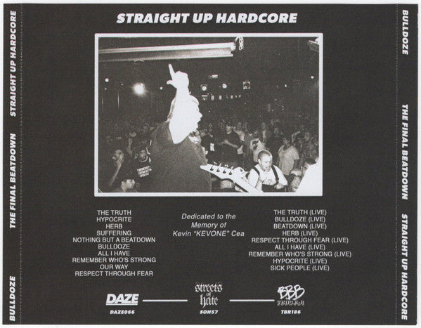 BULLDOZE - "THE FINAL BEATDOWN" CD