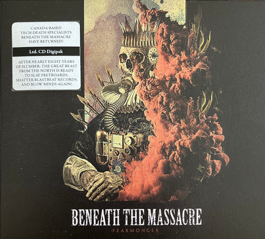 BENEATH THE MASSACRE - 'FEARMONGER' CD