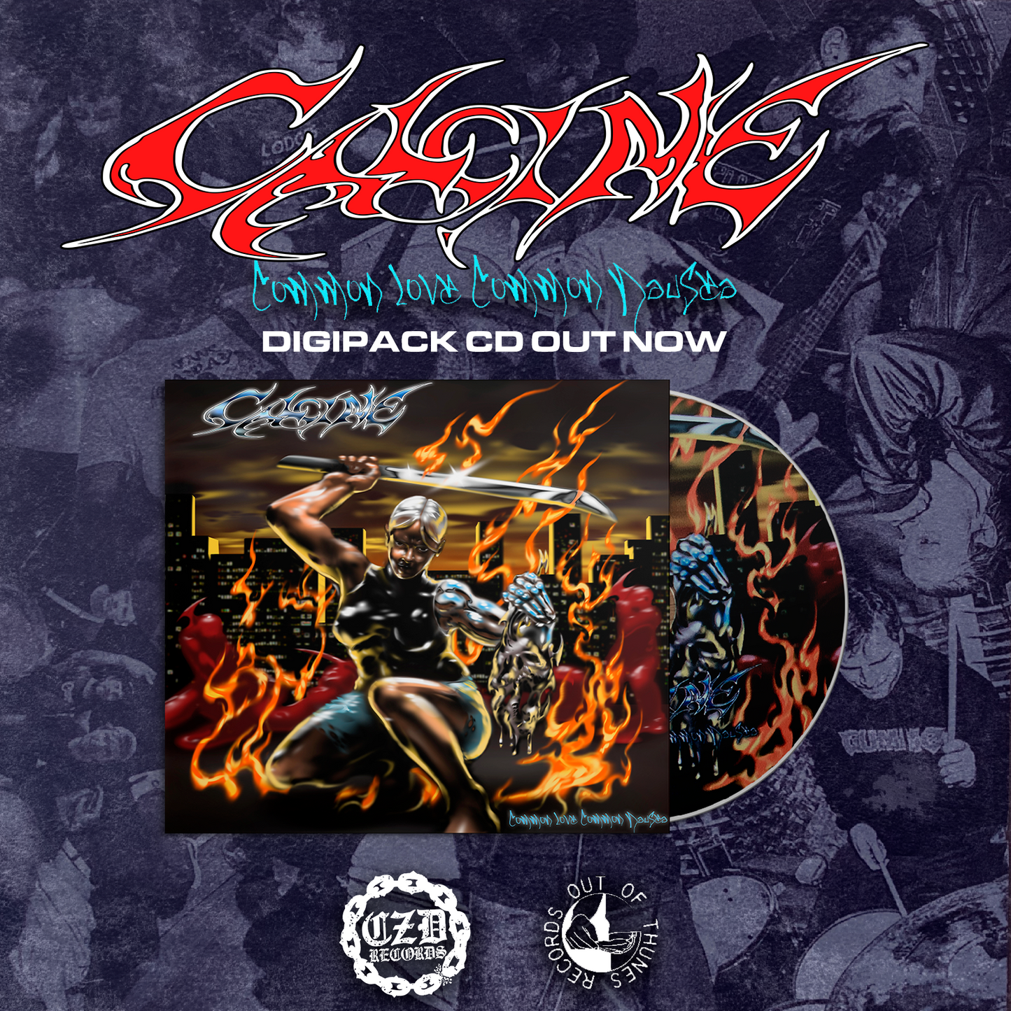 CALCINE - "COMMON LOVE COMMON NAUSEA" CD