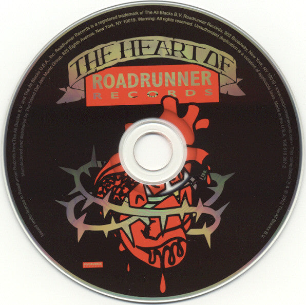 THE HEART OF ROADRUNNER  - 'SPECIAL EDITION COMPILATION 2003' CD