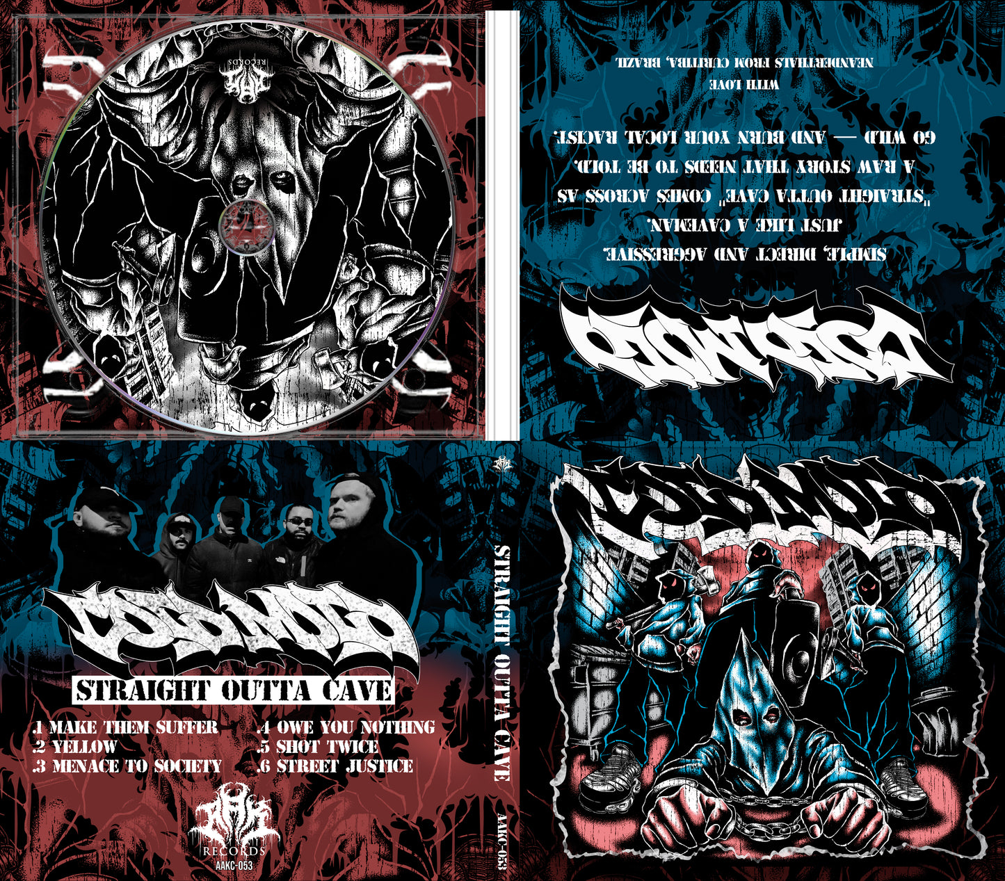 COLD MOLD - "STRAIGHT OUTTA CAVE" CD-EP