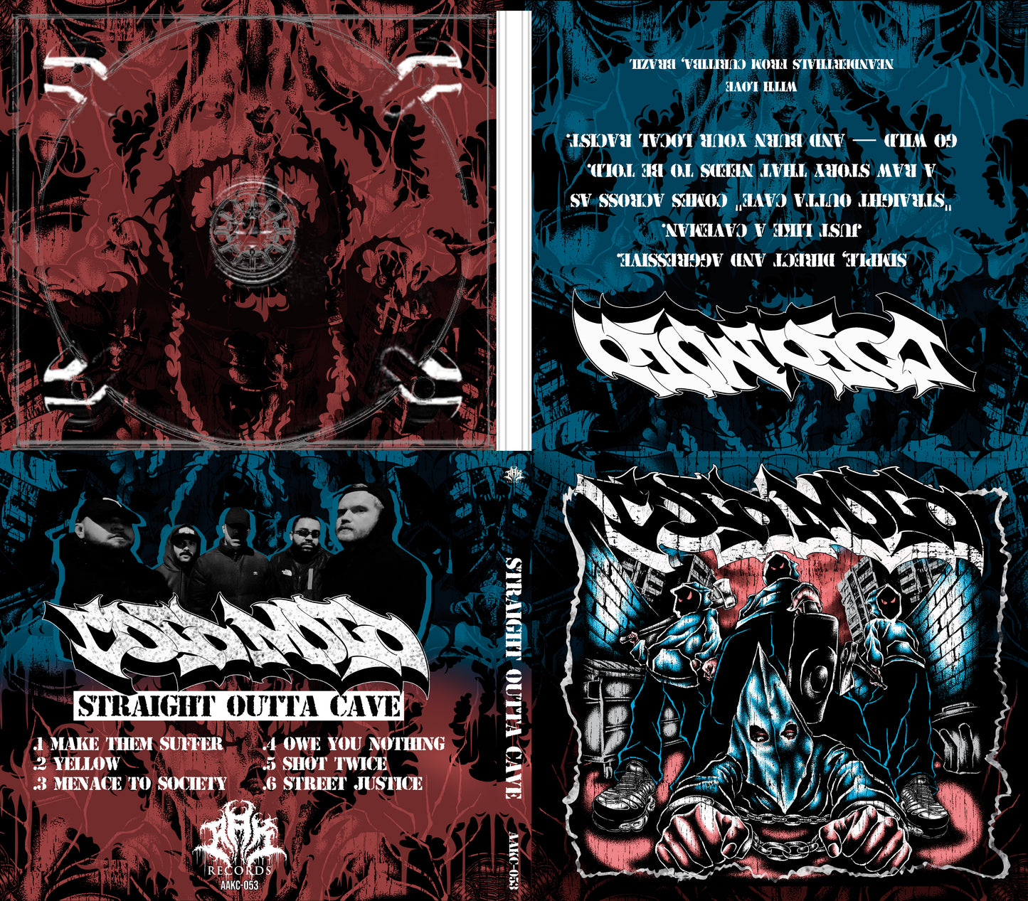 COLD MOLD - "STRAIGHT OUTTA CAVE" CD-EP