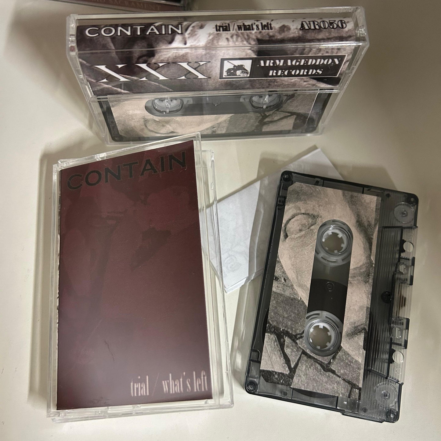 CONTAIN - "TRIAL / WHAT'S LEFT PROMO" [TAPE] [US IMPORT]
