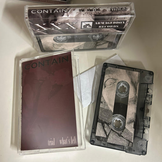 CONTAIN - "TRIAL / WHAT'S LEFT PROMO" [TAPE] [US IMPORT]