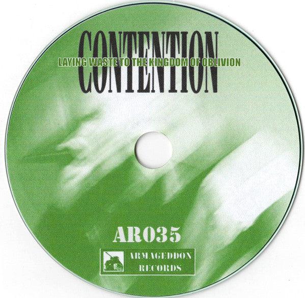 CONTENTION - "LAYING WASTE TO THE KINGDOM OF OBLIVION" CD - TAPE - VINYL [US IMPORT]