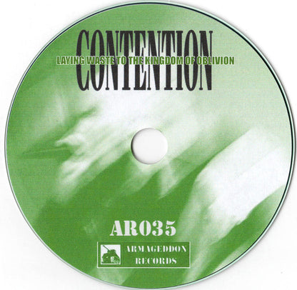 CONTENTION - "LAYING WASTE TO THE KINGDOM OF OBLIVION" CD - TAPE - VINYL [US IMPORT]