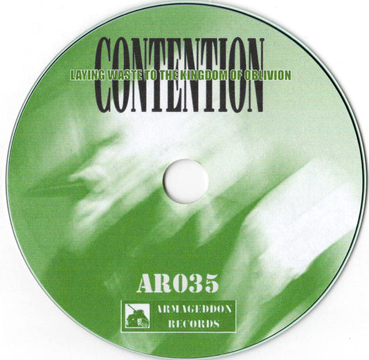 CONTENTION - "LAYING WASTE TO THE KINGDOM OF OBLIVION" CD - TAPE - VINYL [US IMPORT]
