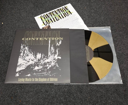 CONTENTION - "LAYING WASTE TO THE KINGDOM OF OBLIVION" CD - TAPE - VINYL [US IMPORT]