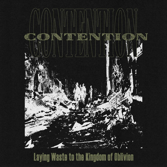 CONTENTION - "LAYING WASTE TO THE KINGDOM OF OBLIVION" CD - TAPE - VINYL [US IMPORT]