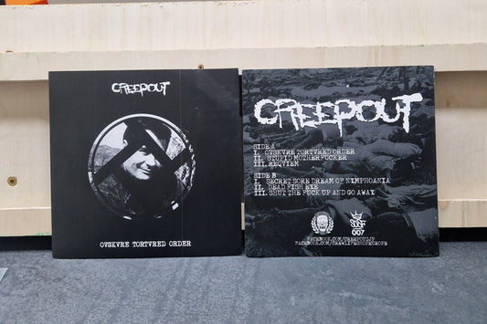 CREEPOUT – "OVSKVRE TORTVRED ORDER" [7" VINYL/BLACK]