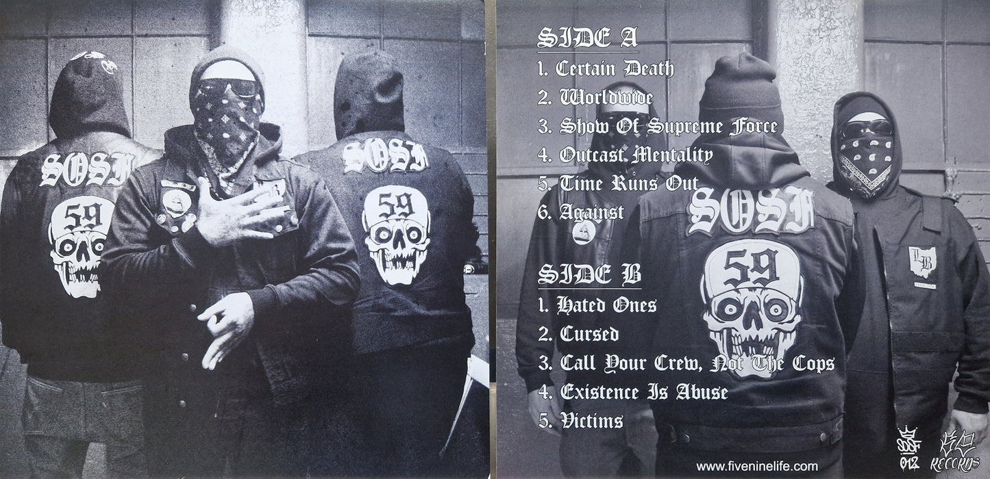 CROWD DETERRENT - "SHOW OF SUPREME FORCE" [12" VINYL/ORANGE-BLACK-TRANSP]