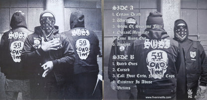 CROWD DETERRENT - "SHOW OF SUPREME FORCE" [12" VINYL/ORANGE-BLACK-TRANSP]