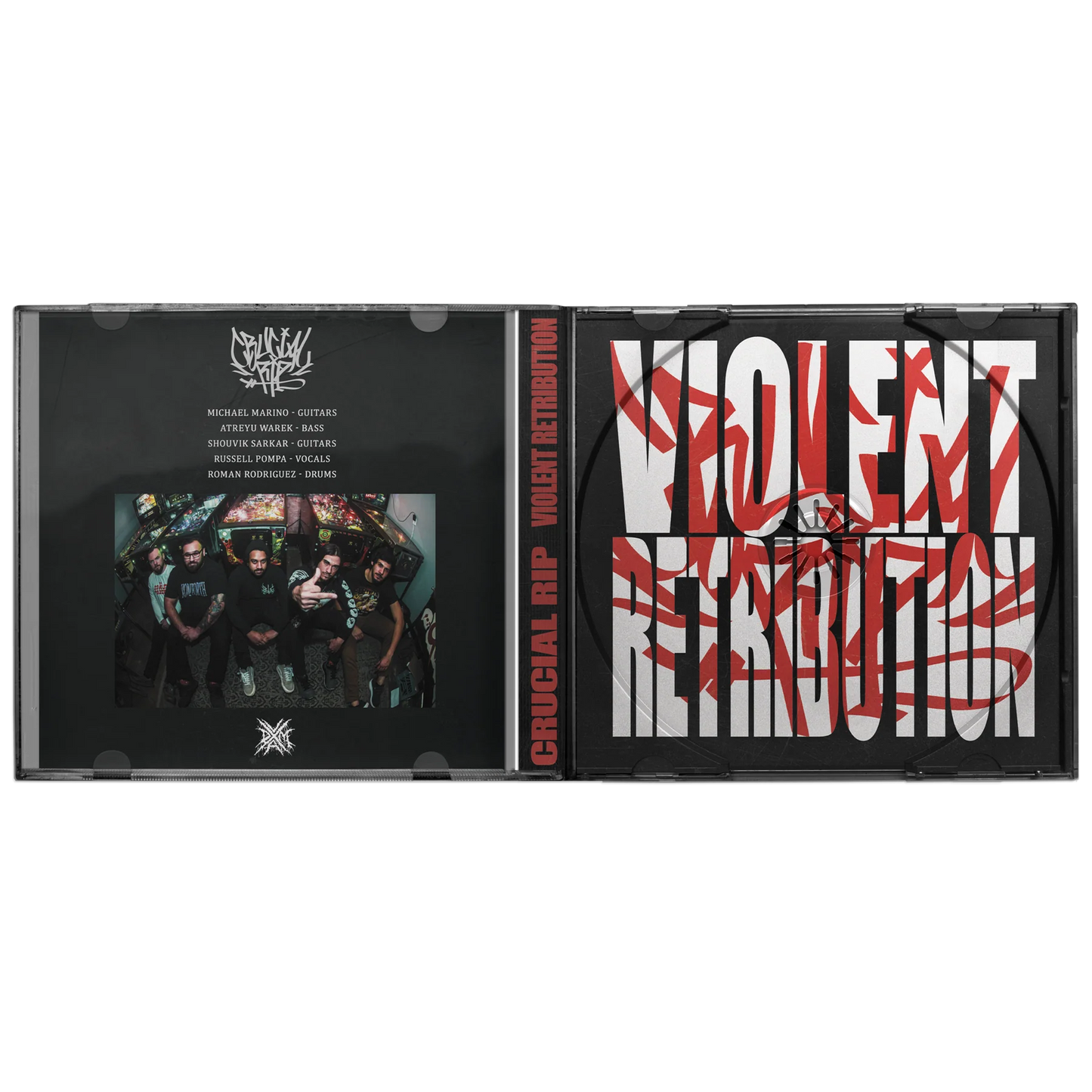 CRUCIAL RIP - "VIOLENT RETRIBUTION" CD [US IMPORT]