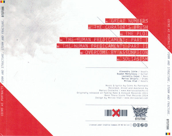 COINS AS PORTRAITS - "FORM AND STRUCTURE.STORM AND FRACTURE." SPECIAL REISSUE-CD [MYSPACE ERA]