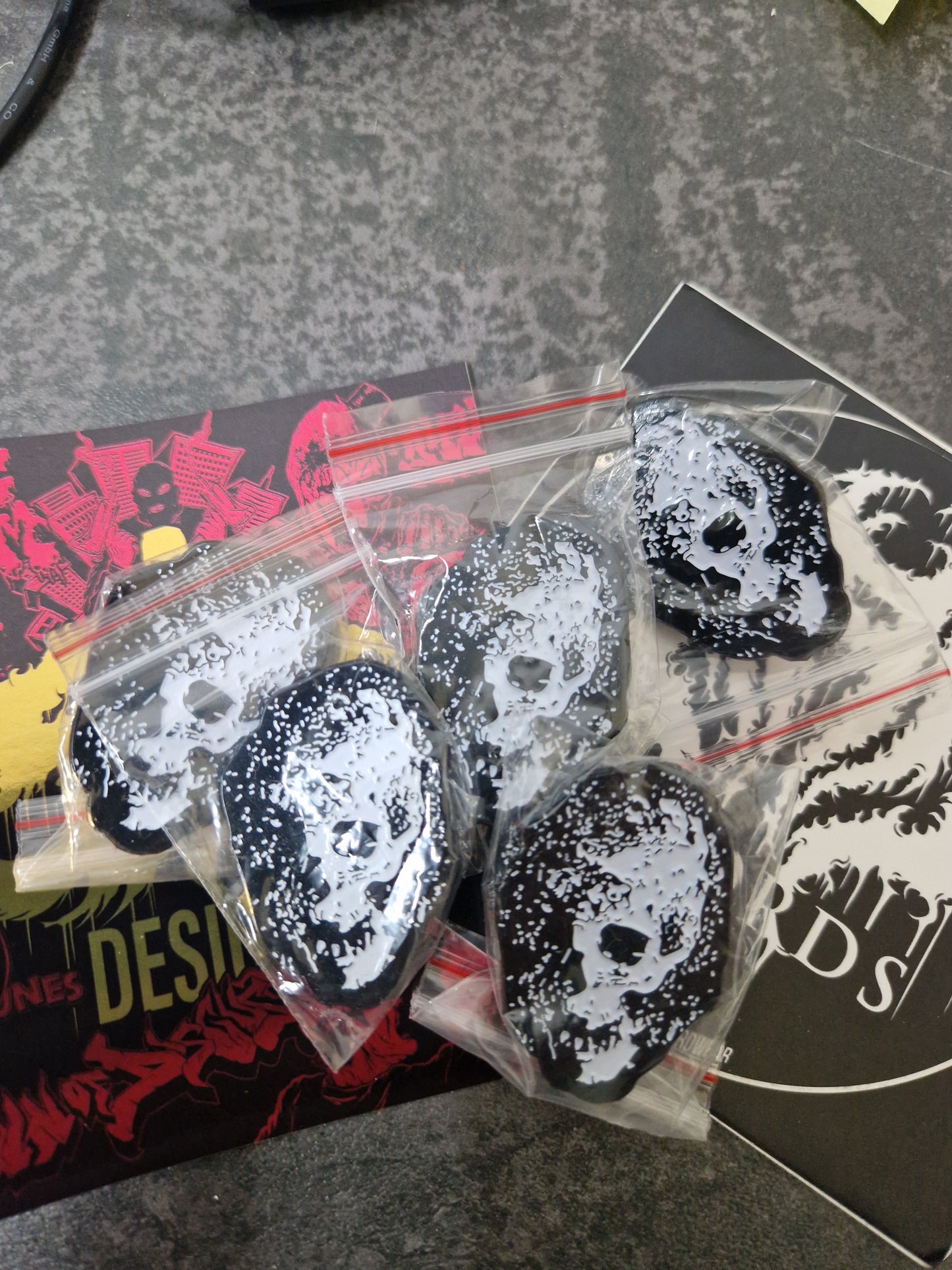 ENAMEL PINS - DIFFERENT BANDS & DESIGNS