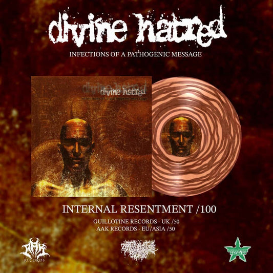 DIVINE HATRED - "INFECTIONS OF A PATHOGENIC MESSAGE" [12" VINYL/SPECIAL LABEL COLOR] [PRE ORDER]