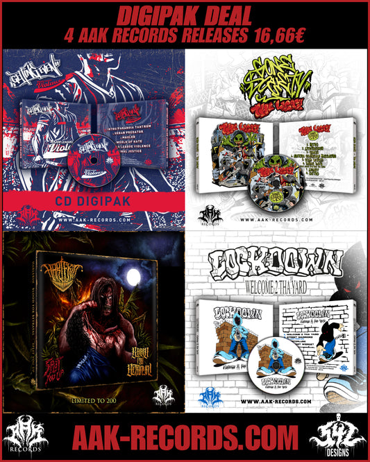 AAK DIGIPAK CD DEAL