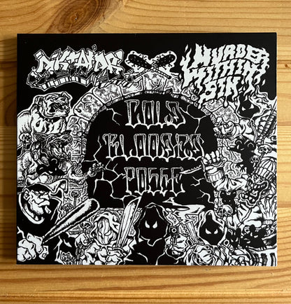 DIKTATOR / MURDER WITHIN SIN - "COLD BLOODED POSSE" SPLIT-CD