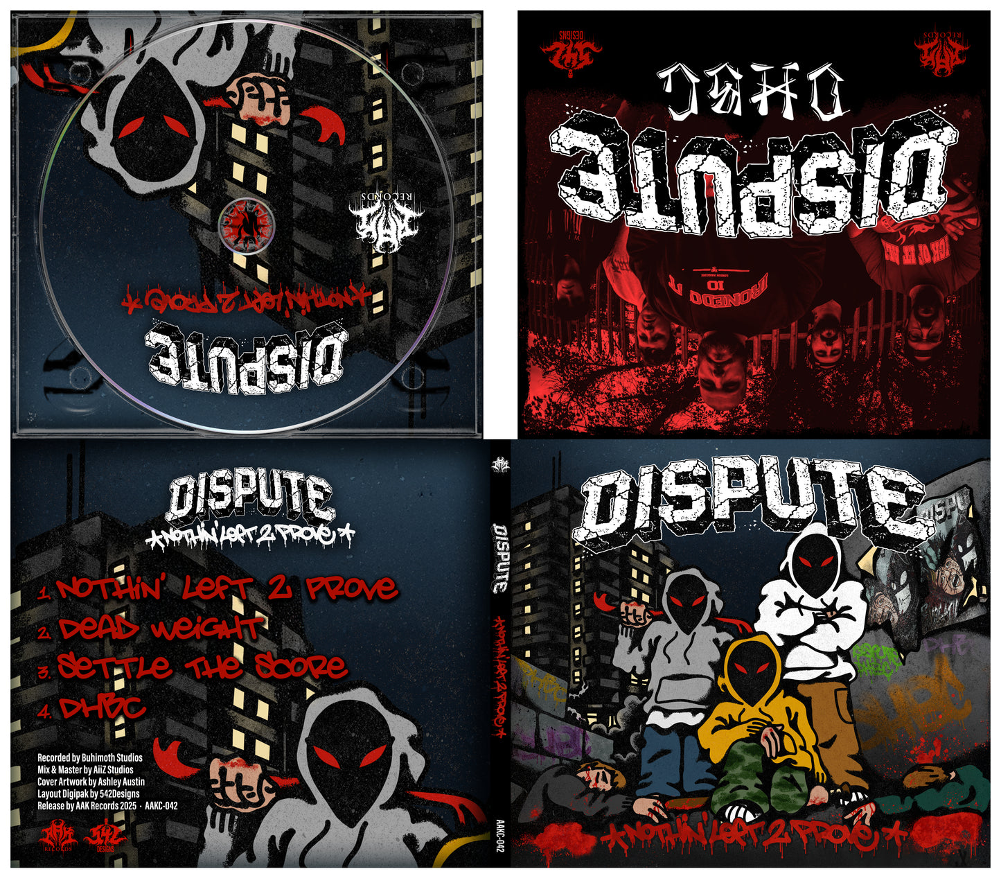 DISPUTE - "NOTHIN' LEFT 2 PROVE" CD-EP