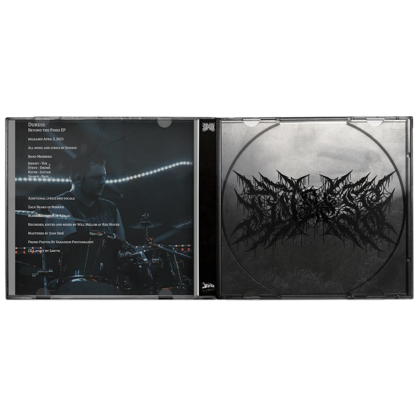 DURESS - "BEYOND THE PINES" CD [US IMPORT]