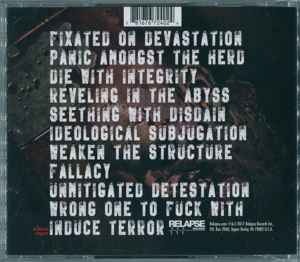 DYING FETUS – WRONG ONE TO FUCK WITH CD