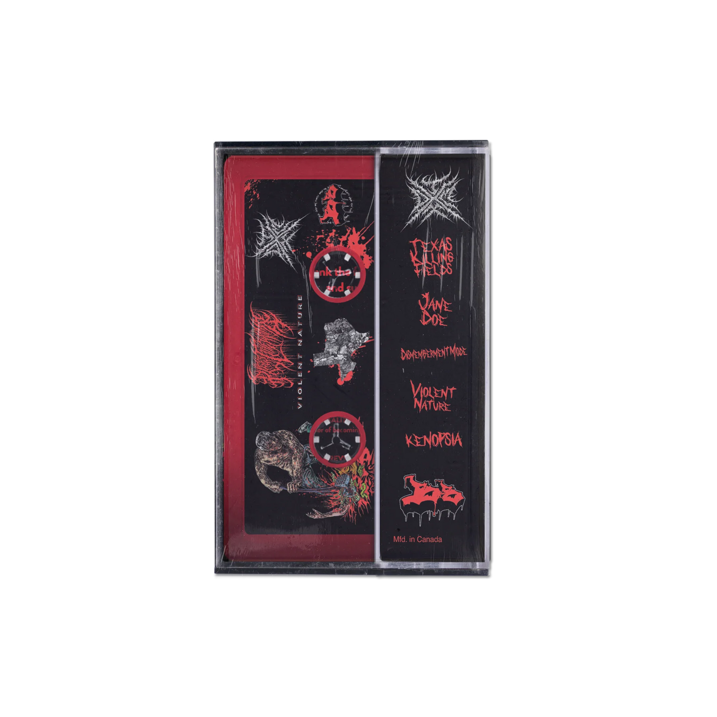 DIGEST THE WOMB - "VIOLENT NATURE" [TAPE] [US IMPORT]
