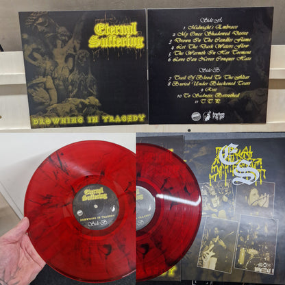 ETERNAL SUFFERING – "DROWNING IN TRAGEDY" [12" VINYL/RED]