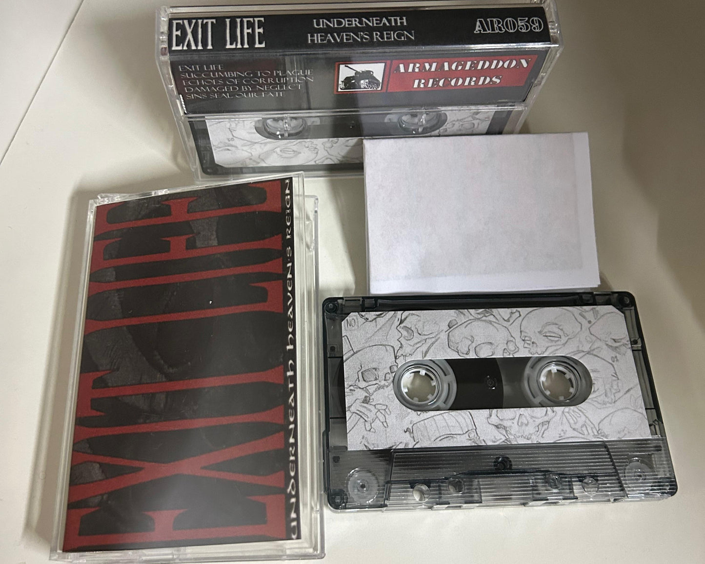 EXIT LIFE - "UNDERNEATH HEAVEN'S REIGN" [TAPE] [US IMPORT]
